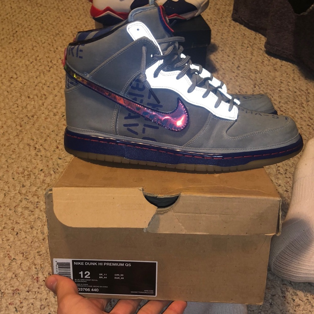 Nike Dunk High, size 12